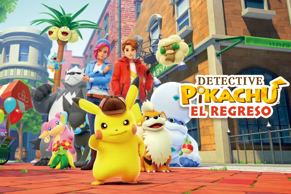 Detective Pikachu El Regreso Nintendo Swicth juegos octubre de 2023