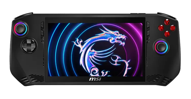 MSI CLAW Frontal