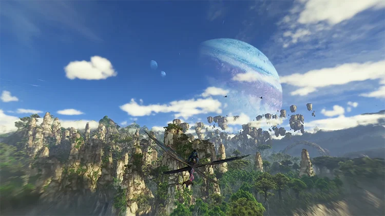 Avatar Frontiers Of Pandora tiene un mapa muy extenso