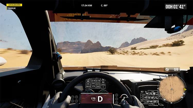 Jugabilidad Dakar Desert Rally