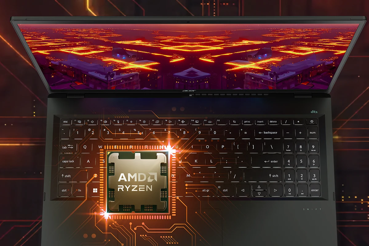 Procesadores AMD Acer Swift Edge 16